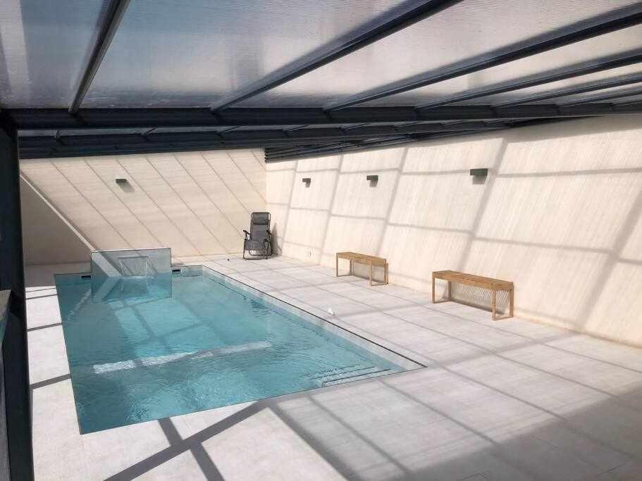 Alojamiento El Pez Casa Con Piscina Climatizada Villafranca de los Caballeros Экстерьер фото