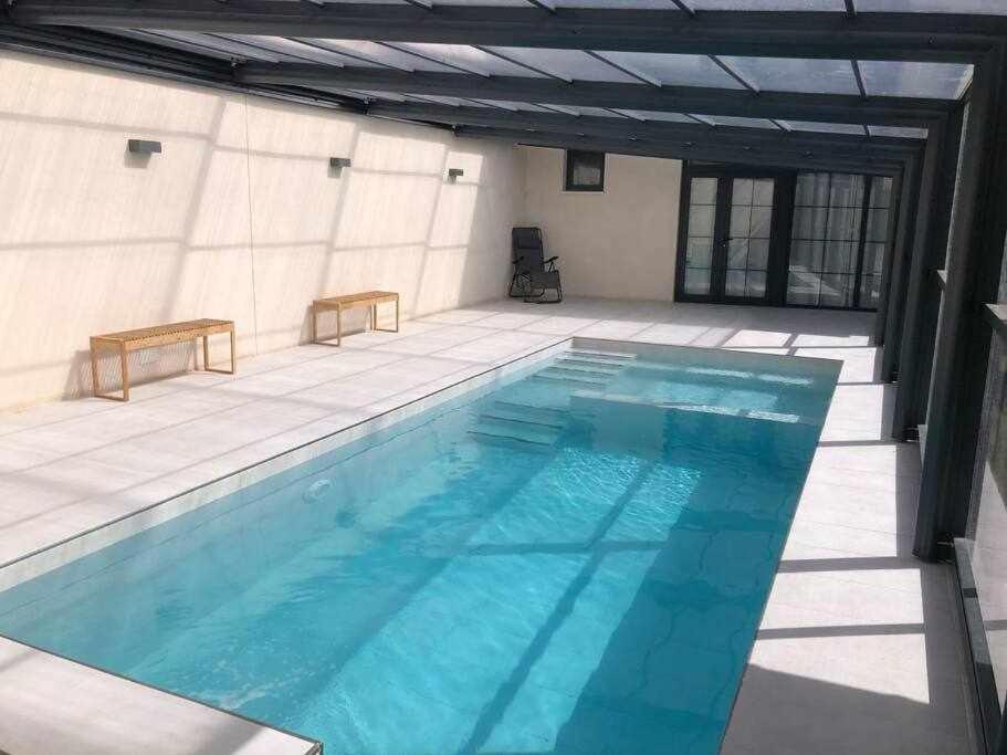 Alojamiento El Pez Casa Con Piscina Climatizada Villafranca de los Caballeros Экстерьер фото